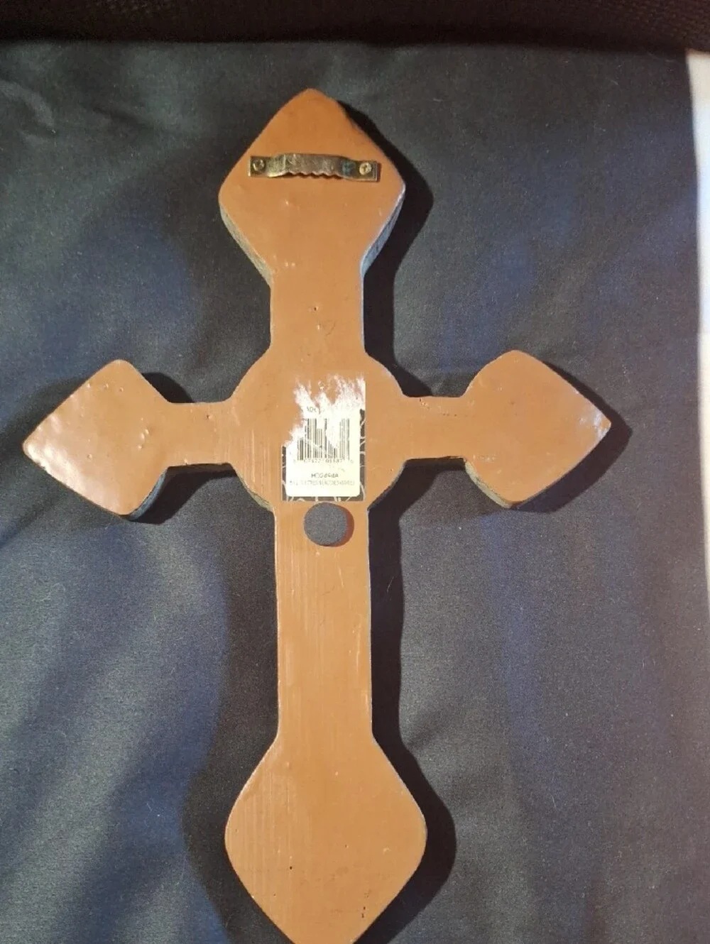 Ornate Decorative Wall Cross - Distressed Finish